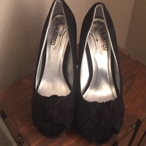 Unlisted Peep toe high heels